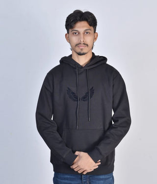 Classic Black Men's Hoodie