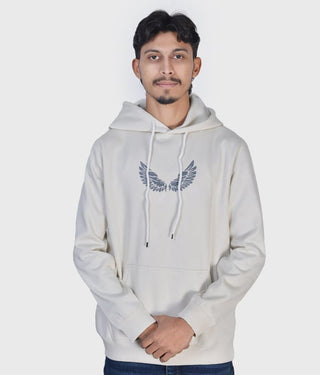 Classic White Men's Hoodie