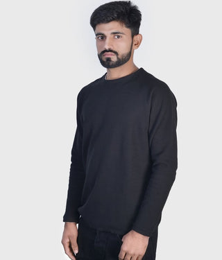 Premium Full-Sleeve Black Shirt